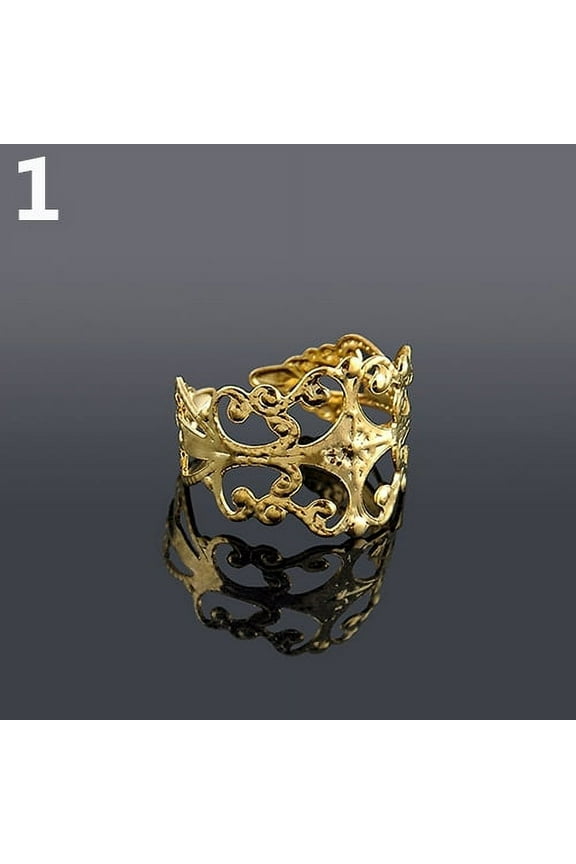 Women's Hollow Adjustable Beach Jewelry Open Toe Ring for Party Gifts