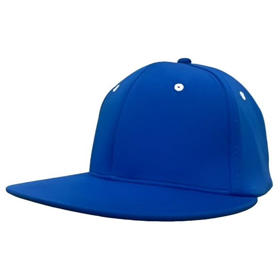 NV Caps Adult Nvc20u Flat Visor W/Contrasting Color Undervisor, Stretch-Fit, Baseball Cap
