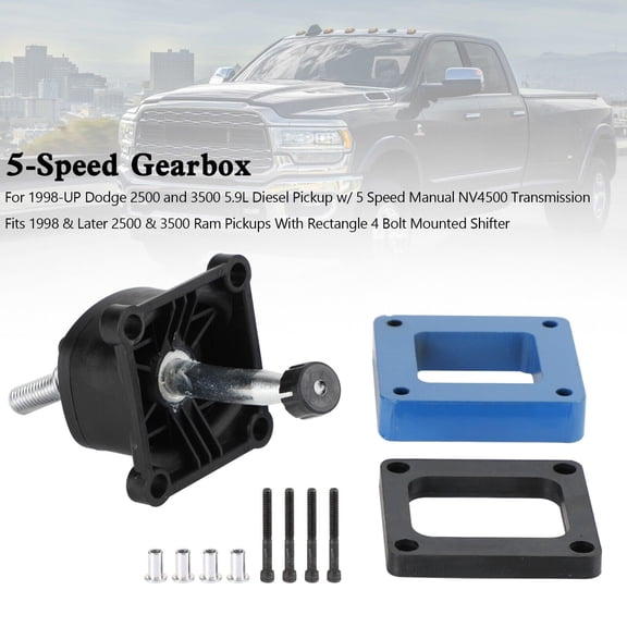 NV4500 Trans Short Throw Shifter Kit For Dodge Ram 2500 3500 W/5 Speed 1998- UP