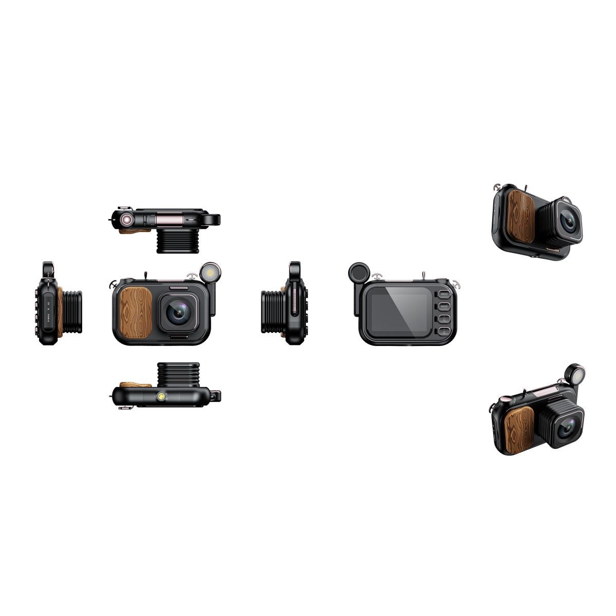 NVC300 5K Ultra HD Digital SLR Camera With WIFI 96MP Video Pixels 50X ...