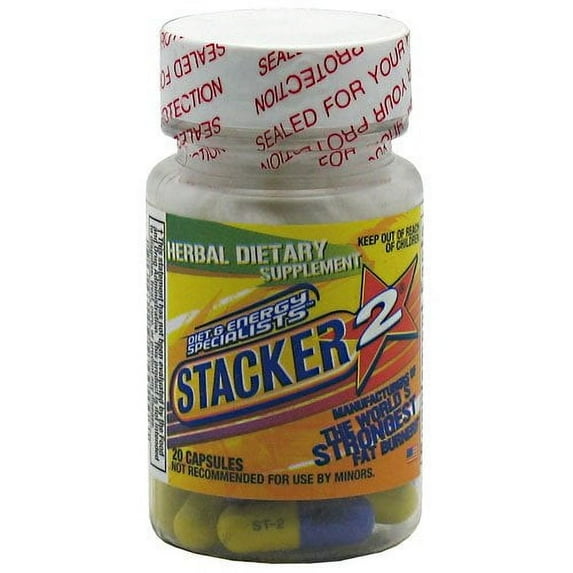 NVE Pharmaceuticals Stacker 2 Herbal Dietary Supplement