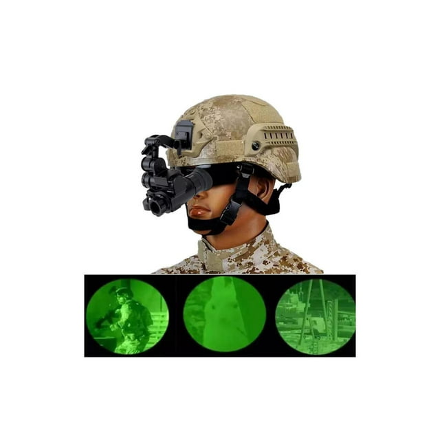 NVG10 Night Vision Goggles Monocular Green 1920x1080p WIFI IP66 Night Range 200m/656ft for