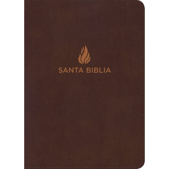 NVI Biblia Letra Grande Tamaño Manual marrón, piel fabricada (Hardcover)
