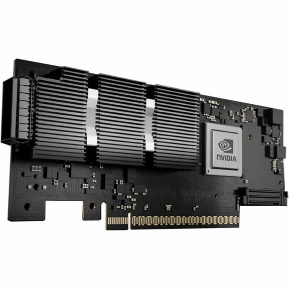 NVIDIA ConnectX-7 NDR 400G InfiniBand Adapter Card - PCI Express 5.0 x16 - 400 Gbit/s Data Transfer Rate - 1 Port(s) - Optical Fiber - HHHL Bracket Height - OSFP - Standup