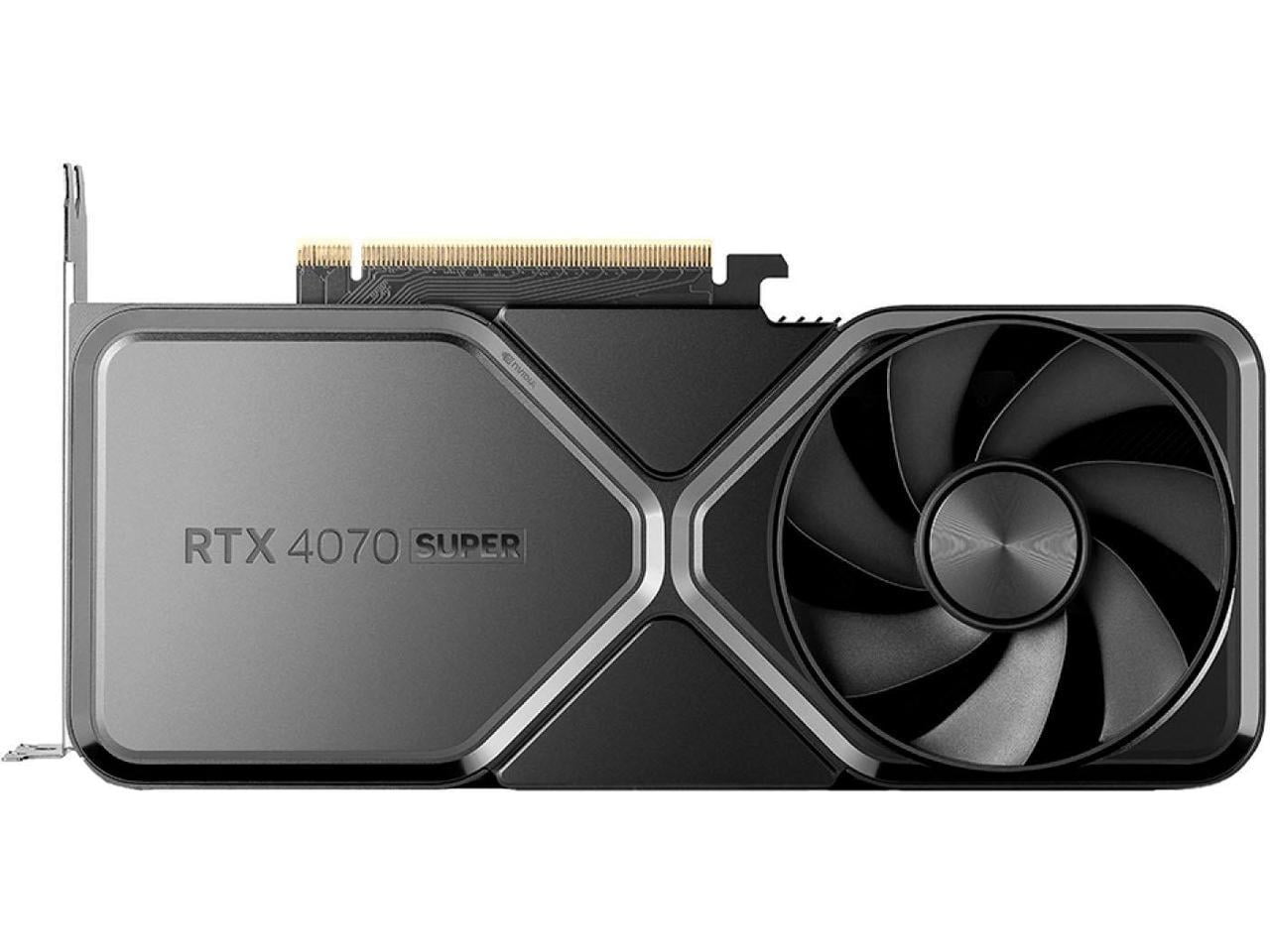 NVIDIA GeForce RTX 4070 SUPER GPU, 12GB GDDR6X Graphics Card NVIDIA GeForce RTX 4070 SUPER GPU, 12GB GDDR6X Graphics Card