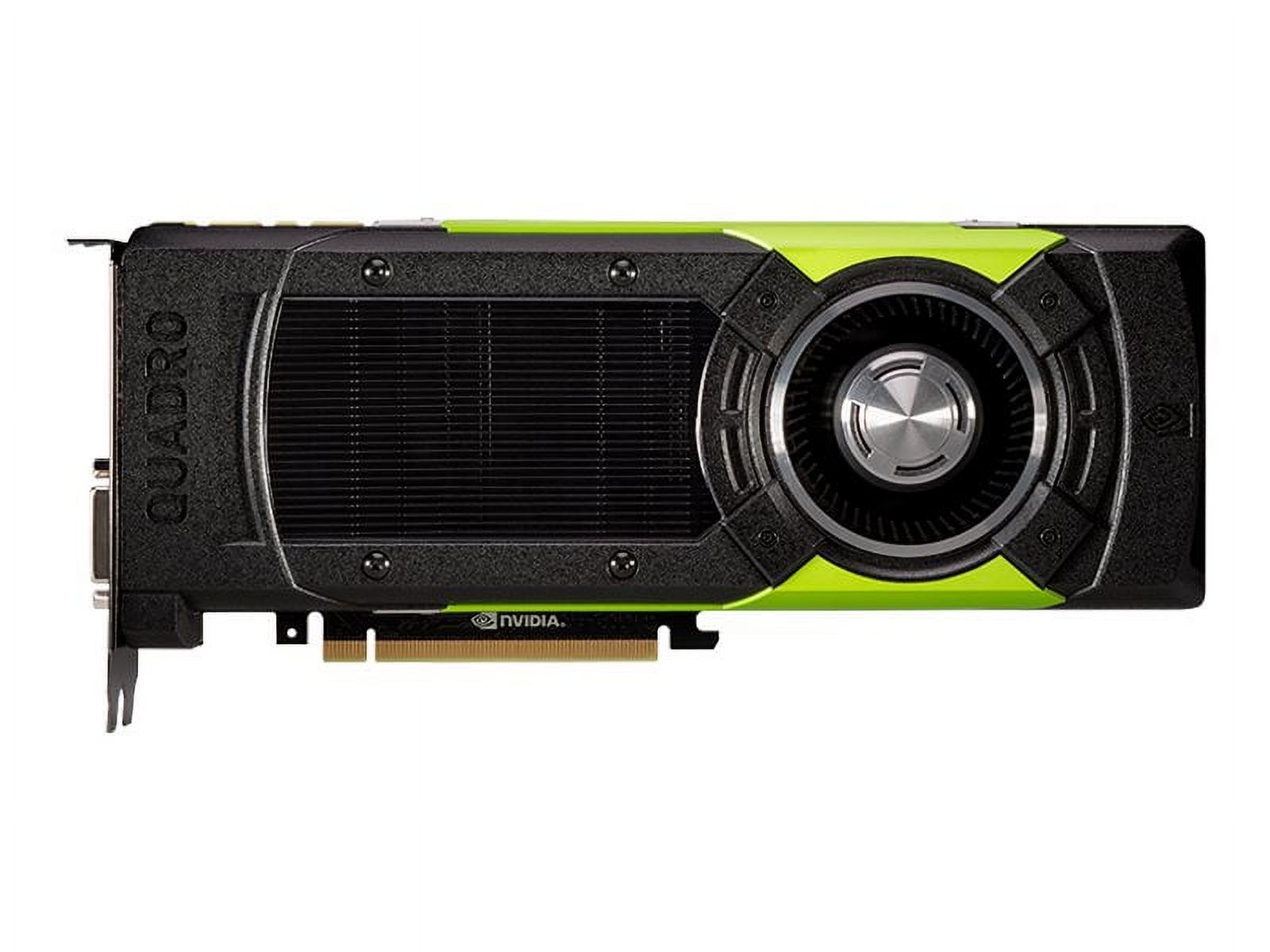 NVIDIA Quadro M6000 - Graphics card - Quadro M6000 - 24 GB GDDR5 - PCIe 3.0  x16 - DVI, 4 x DisplayPort