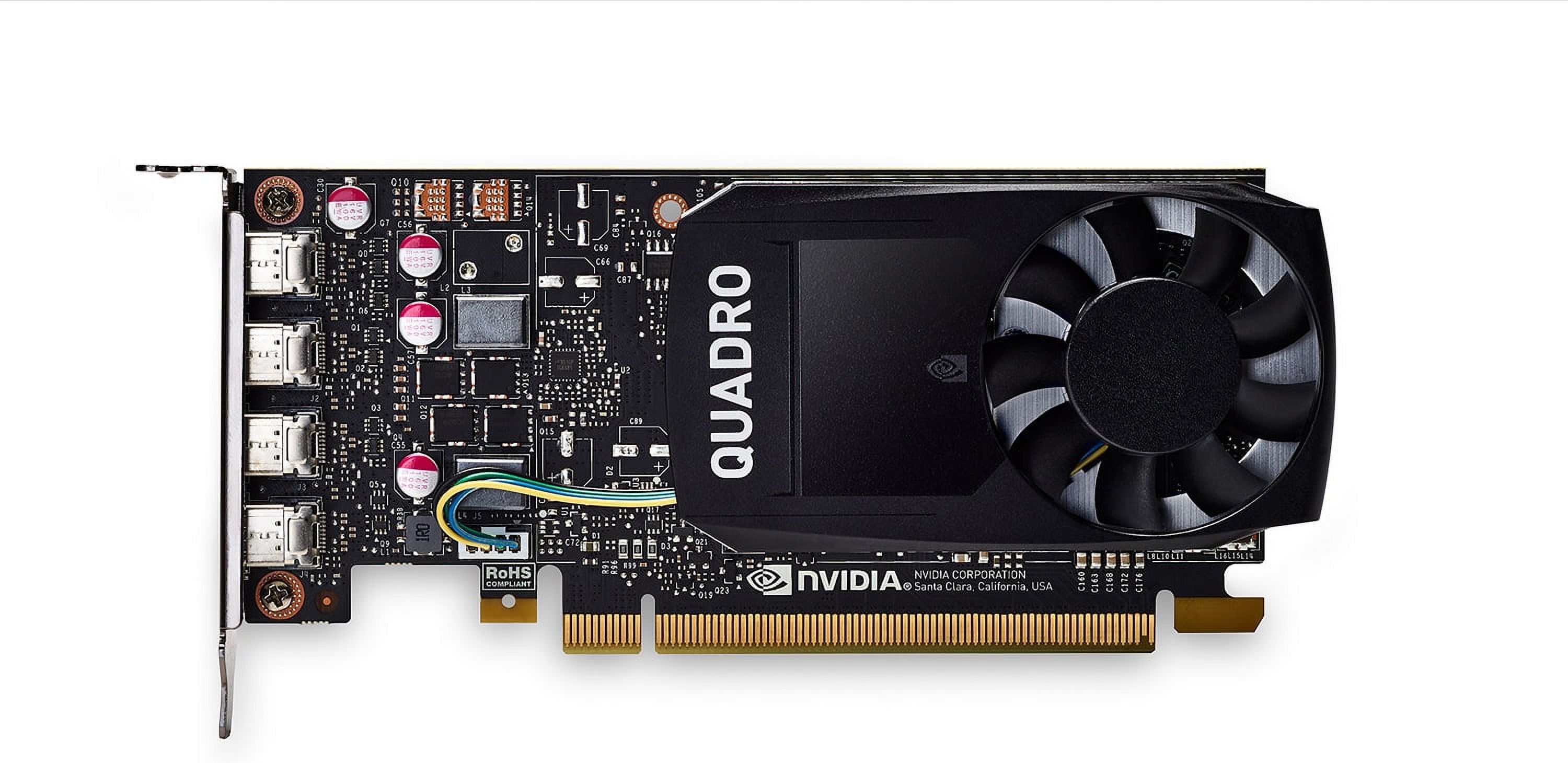 NVIDIA Quadro P1000 | 4GB Graphics | 1ME01AT - image 1 of 7