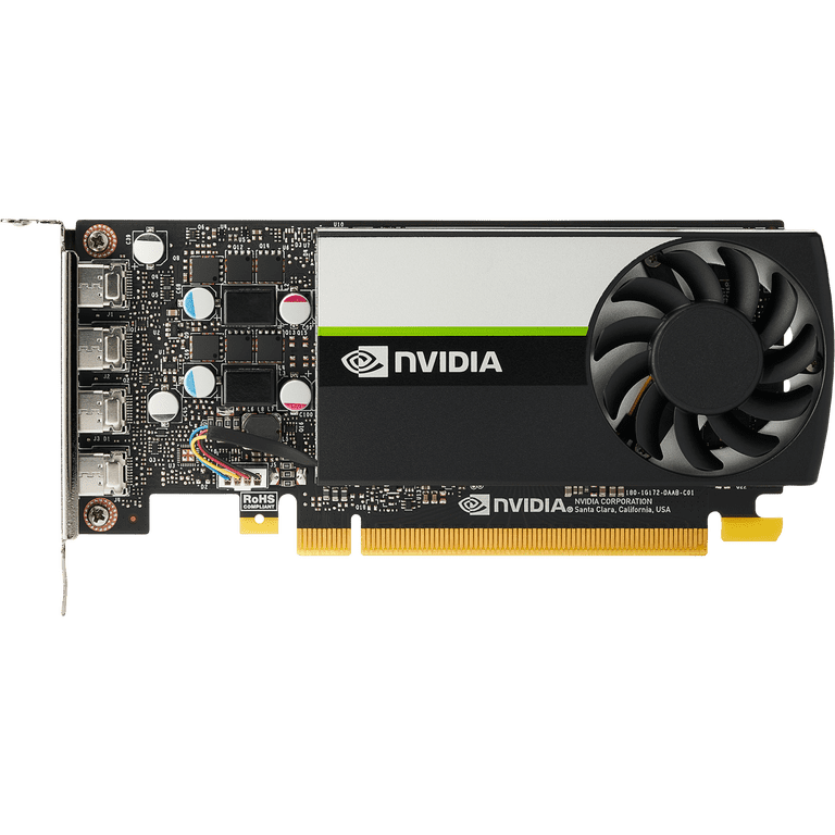 HP NVIDIA Quadro T1000 4GB GDDR6 PCIe Graphic Card 20X22AT 