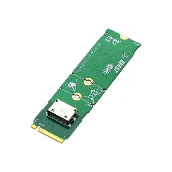 NVME M.2 M Key to OCuLink Adapter for OCULINK GPU Dock PC Laptop to External Graphics Card High Speed Converters Adapter