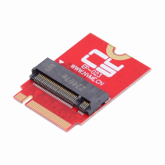 NVME M-Key 22x30mm to 22x80mm NGFF Extension SSD Upgrade Adapter Compatible with ROG Flow X13 Gamings Laptop