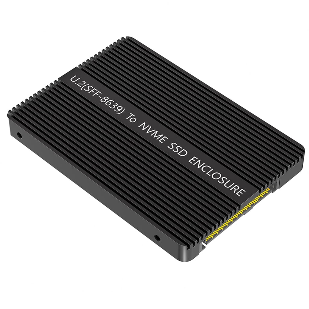 NVME PCIe M.2 Converters M.2 NVME SSDs to U.2 SFF-8639 Adapter M.2 NVMe SSDs to PCIe U.2 SFF-8639 2.5" Enclosure Case Box SSDs