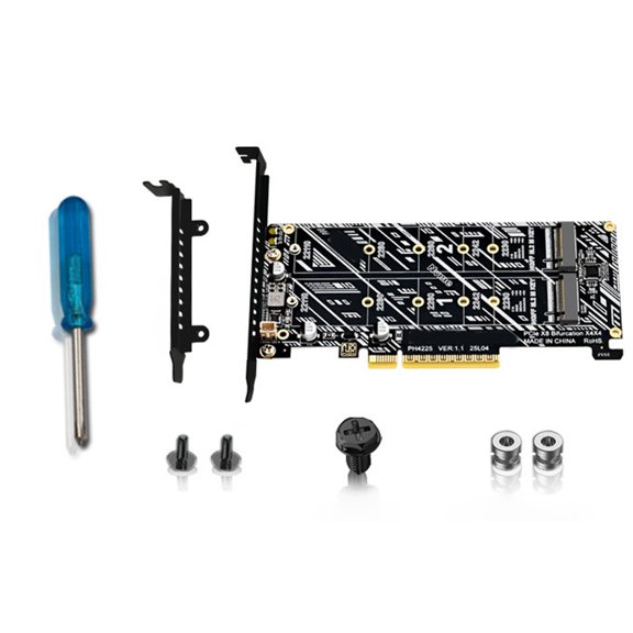 NVME To PCIE Adapter Converter Card Support 2230/2242/2260/2280 Host Controller Expansion Card Replacement