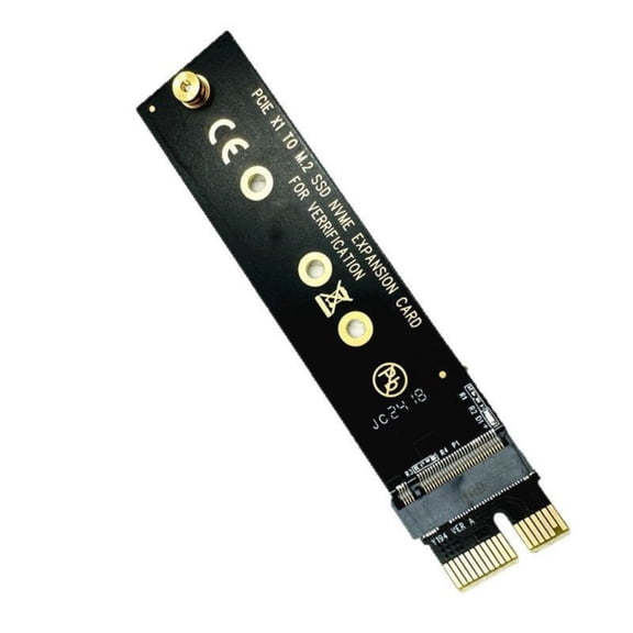 NVME to PCIe 1X/16X Expansion Card for Solid Disk Performances Testing on Win10 Computers