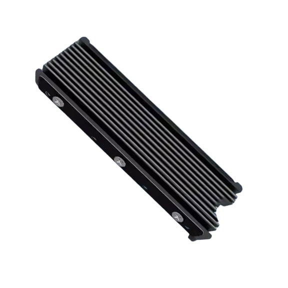 NVMe 2280 Solid Disk Heatsink Featuring Double Sided Aluminum Cooling Large Space Efficient Radiator Pad 6.3mm