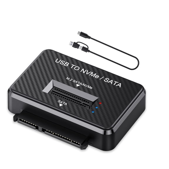 NVMe M.2 Duplicator Clone USB Docking Station for Hard Drive Heat Dissipation Data Transfer Adapter Accessories