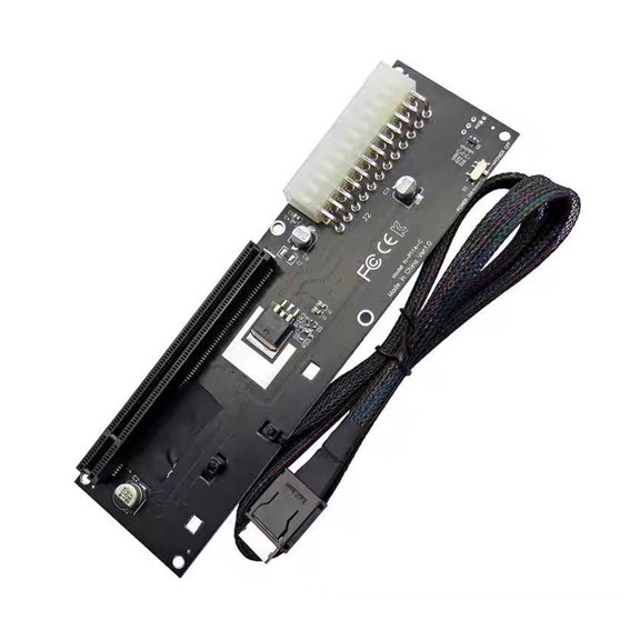 NVMe M.2 to SFF-8612 TGX External Graphics Card Adapter For Notebook Laptops