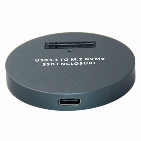 NVMe to USB Docking Station, External M.2 PCI-E NVMe SSD to USB-C Reader Adapter for M.2 (M Key) SSD