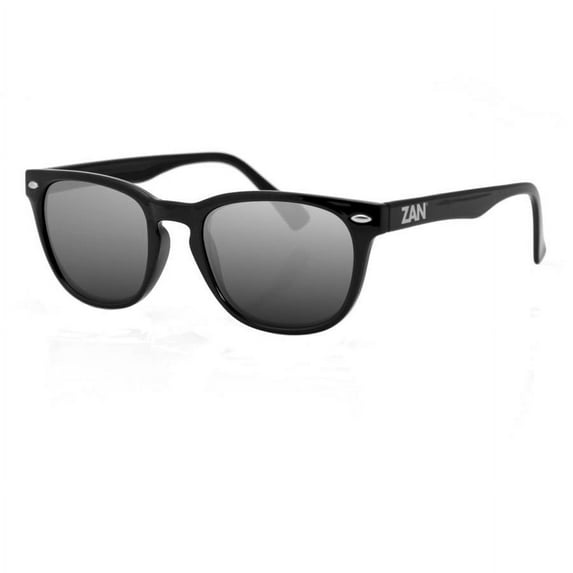 NVS Sunglasses with Gloss Black Frame-Smoked Lenses