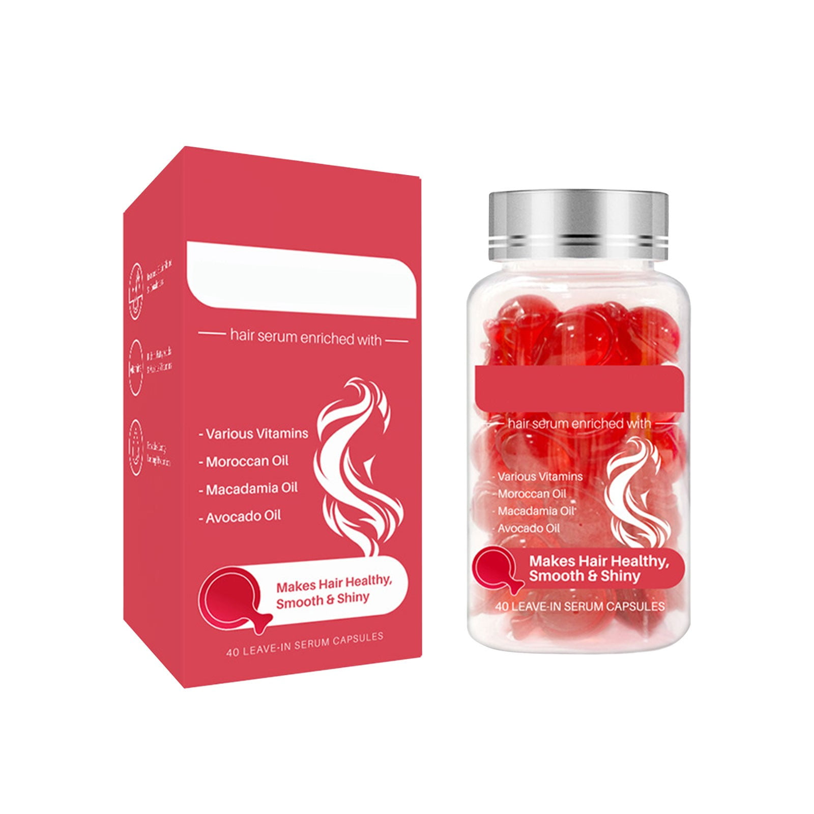 NVSE 30ml Keratin Hair Care Capsules Oil