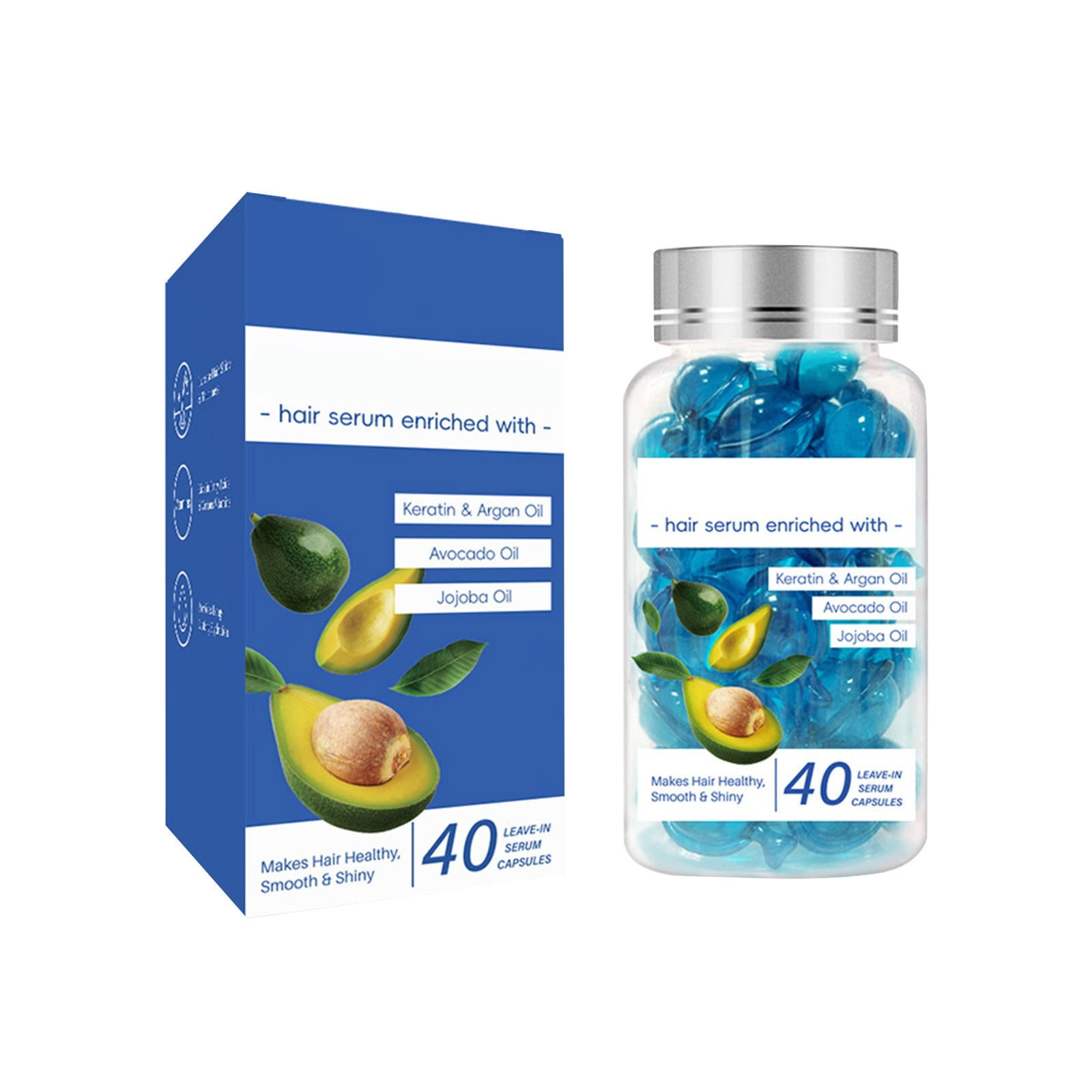 NVSE 30ml Keratin Hair Care Capsules Oil