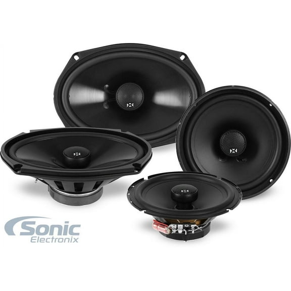 NVX 6" x 9" & 6.5" Coaxial Car Speaker System N-Series Speaker Package 4 N-Series Speakers 900W Peak