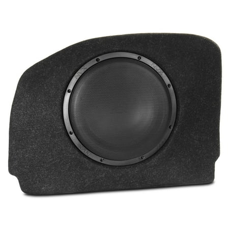 NVX BE-TOYCAM-G8 10" 500W RMS Subwoofer, Custom Box & Mounting Hardware for 2018 and Up Toyota Camry