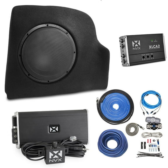 NVX BE-TOYHIG3-VS102 Car Subwoofer Bass Package 2014-2019 Toyota Highlander 10" 500W RMS 41.63 lbs