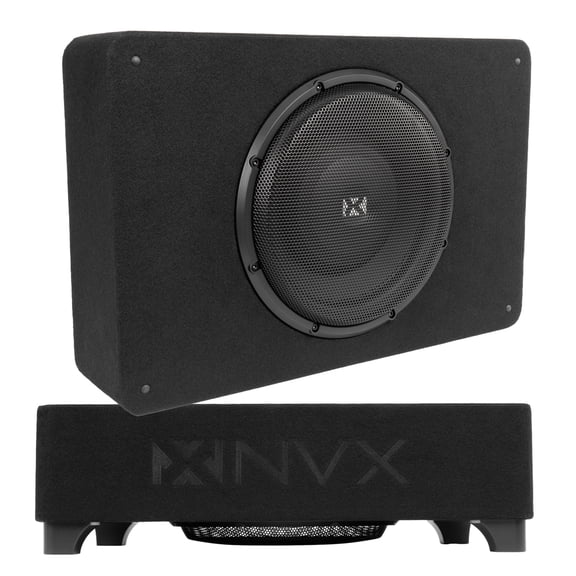 NVX BXSQ112 600W RMS 12" Sealed 2-Ohm Loaded Enclosure