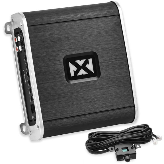 NVX VAD10001 Monoblock 1-Ch Class D Amplifier 2000W Max 1000W RMS High Power 1/2/4-ohm Stable