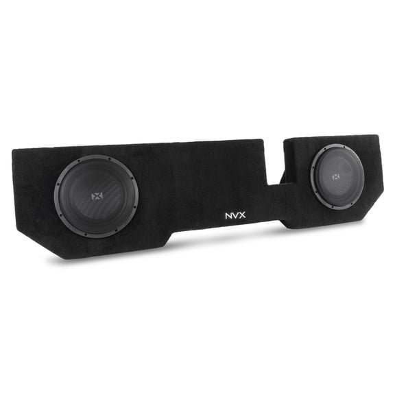 NVX LVE-DOD-RAMQCCG3-D10S Dual 10" Loaded Subwoofer Enclosure