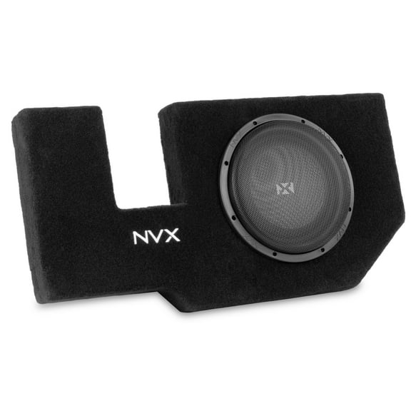 NVX LVE-DOD-RAMQCCG3-S10S 10" Subwoofer Enclosure for 2002-2018 Ram Quad and Crew Cab Trucks 700W