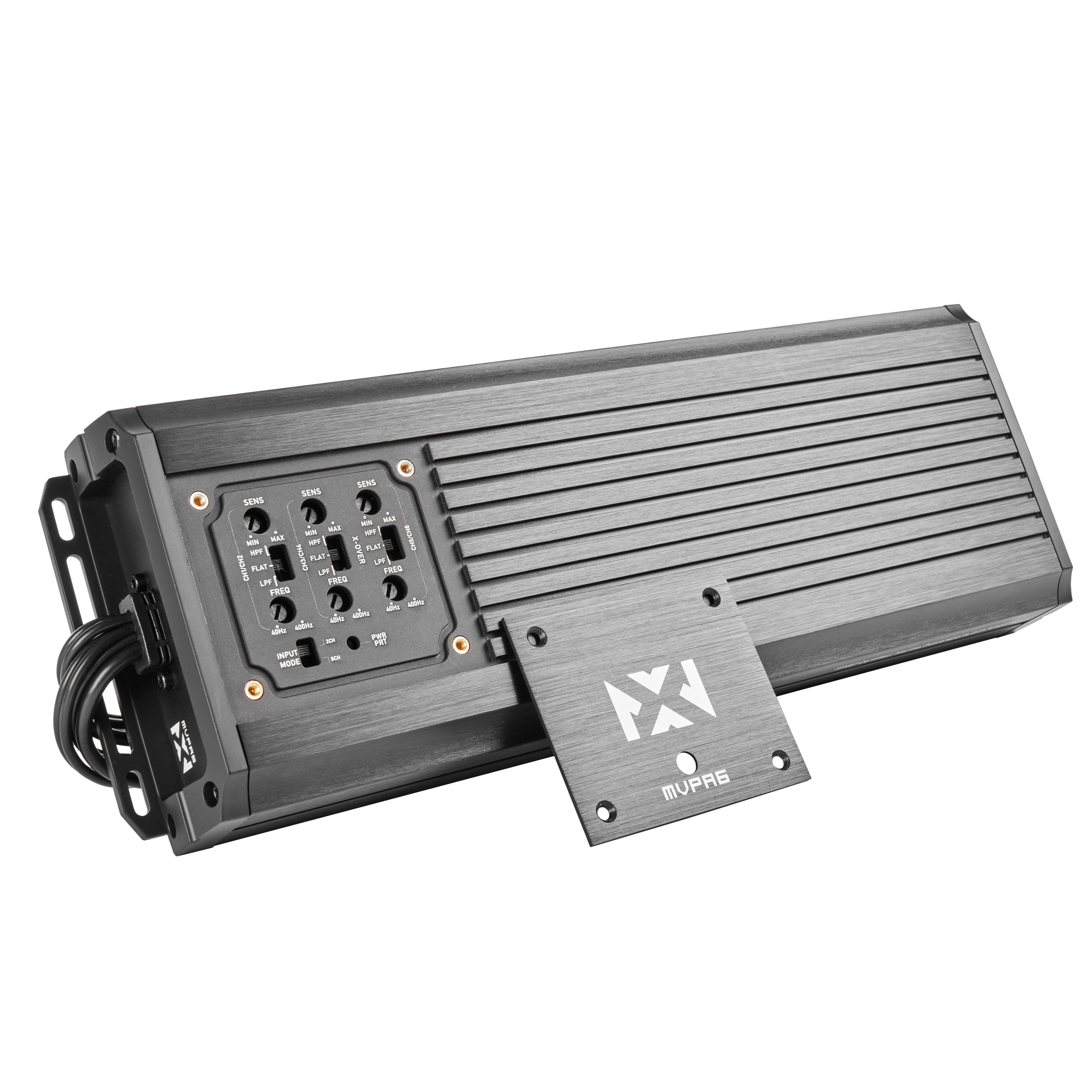 NVX MVPA6 Marine/Powersports/Motorcycle Amplifier 900W RMS Marine 6-Channel Class D Amplifier