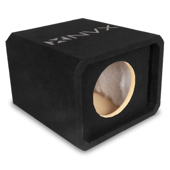 NVX NE81P Single 8" Slot Ported 3/4" MDF Subwoofer Enclosure