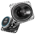 thumbnail image 1 of NVX NSP46 4" x 6" Coaxial Car Speakers 2-Way 300W Peak N-Series with 20mm Silk Dome Tweeters, 1 of 15