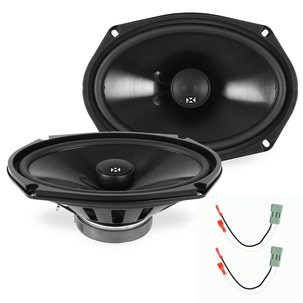 NVX Rear Deck 6" x 9" Coaxial Car Speaker Upgrade Pack for select 1998 ...