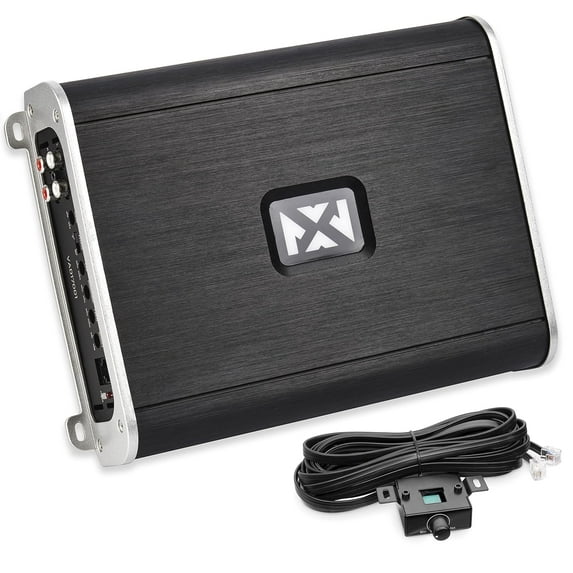 NVX VAD17001 Class D Monoblock 1-Ch Car Audio Amplifier 1700W RMS 1/2/4-Ohm Stable Marine Certified