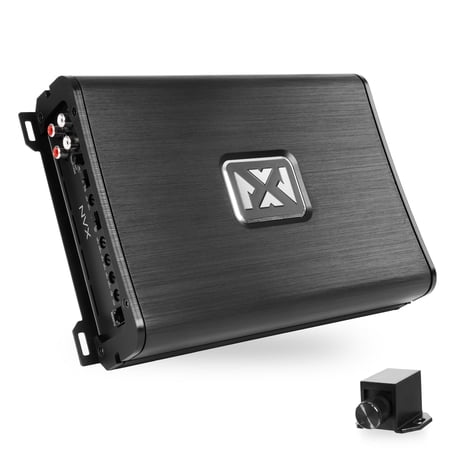 NVX VAD17001v2 Class D Monoblock 1-Ch Car Audio Amplifier 3400W Peak (1700W RMS) 1/2/4-Ohm Stable Marine Certified