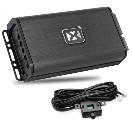 NVX VADM1v2 600W RMS Class D Monoblock Car/Marine/Powersports Amplifier with Bass Remote