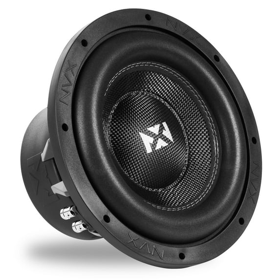 NVX VCW104v3 10" Car Subwoofer 1600 Watt Peak (800W RMS) Dual 4-Ohm VC-Series 19 lbs