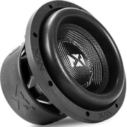 NVX VCW84v3 8  Car Subwoofer 1300 Watt Peak 650W RMS Dual 4-Ohm VC-Series 15 lbs