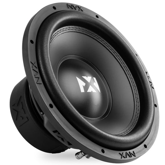 NVX VSW124v3 12" Car Subwoofer 1200W Peak Dual 4-Ohm Professional Grade VS-Series 19 lbs Subwoofer