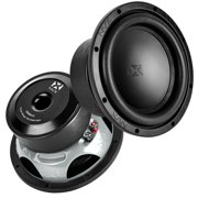 NVX VSW82V2 8" Car Subwoofer 500 Watt Peak Dual 2-ohm Professional Grade VS-Series 12 lbs Subwoofer