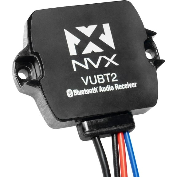 NVX VUBT2 Universal Audio Receiver Waterproof Bluetooth 4.0 for Marine/Boats/Cars/ATV