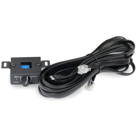 NVX XCR1 Dash Mount Wired Bass Control Knob for Select NVX and AudioControl Sound Processors Black