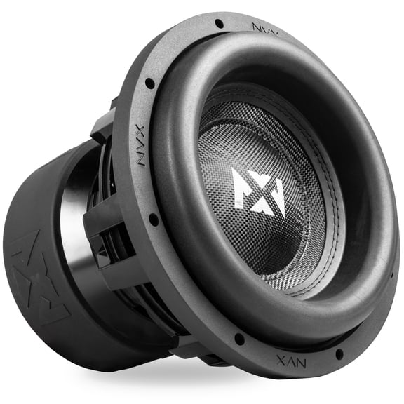 NVX XCW122 12" X-Series Dual 2-ohm SPL Car Subwoofer 4000W Peak (2000W RMS)