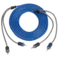 thumbnail image 1 of NVX XIV23 Car Audio RCA Audio Interconnect Cable 10 ft 2-Channel OFC Twisted Pair RCA Cable, 1 of 3