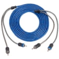 thumbnail image 1 of NVX XIV24 Car Audio RCA Audio Interconnect Cable 13 ft 2-Channel OFC Twisted Pair RCA Cable, 1 of 5