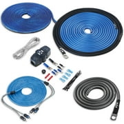 NVX XKIT82 Complete Amplifier Wiring Kit True 8 Gauge AWG 100% OFC with 2-Channel RCA Cable