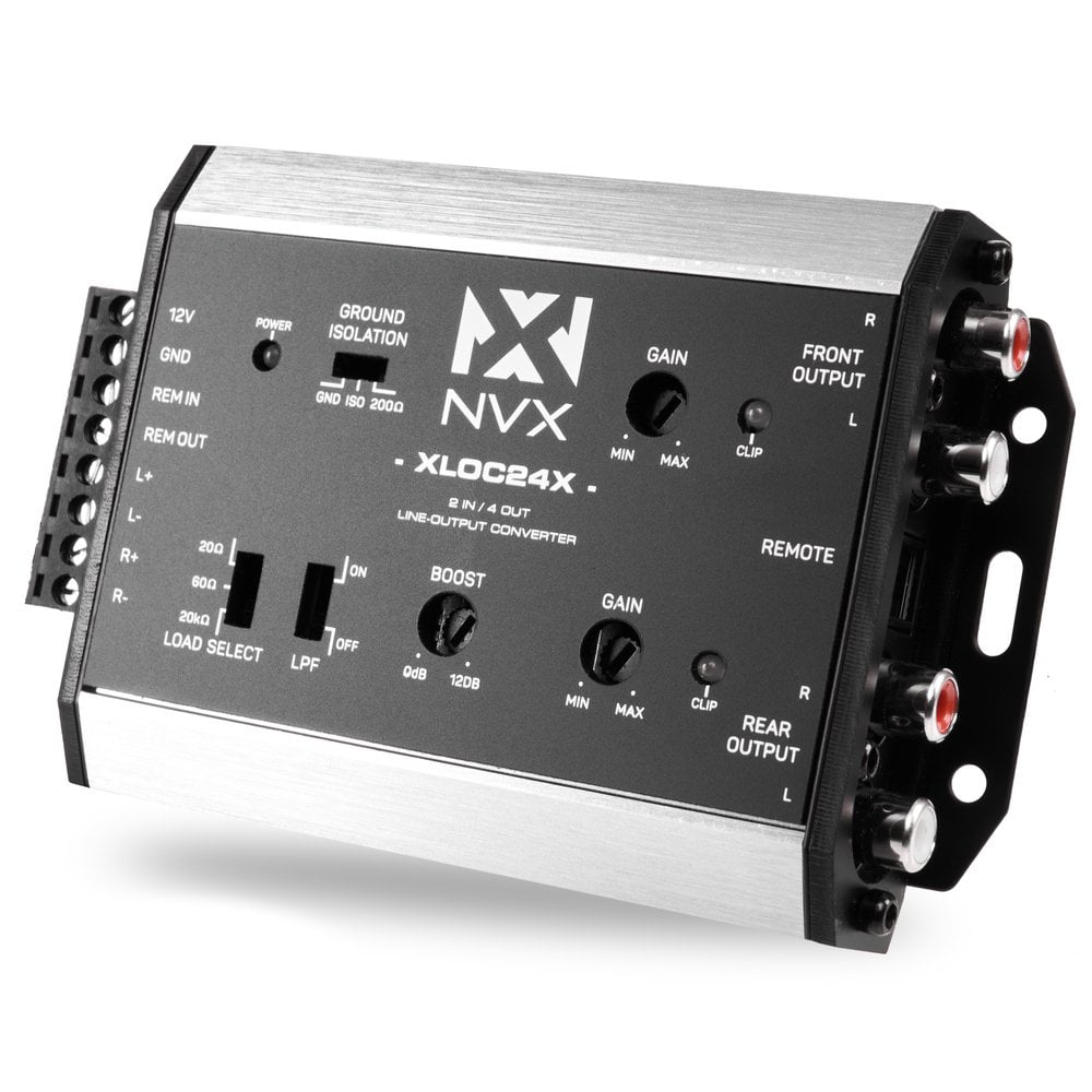NVX XLOC24X 2 inputs / 4 outputs High Voltage Active Line Output
