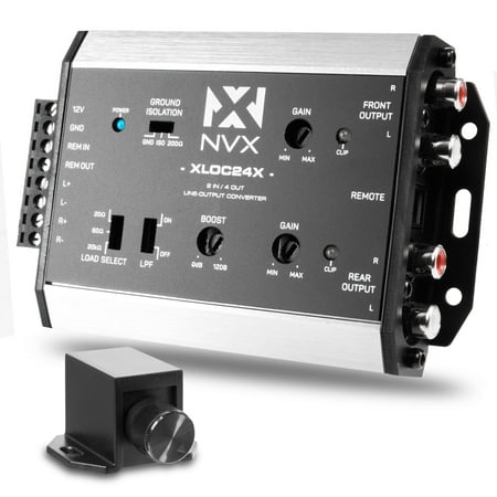 NVX XLOC44X 4 Input | 4 Output High Voltage Active Line Output Converter with Impedance Matching